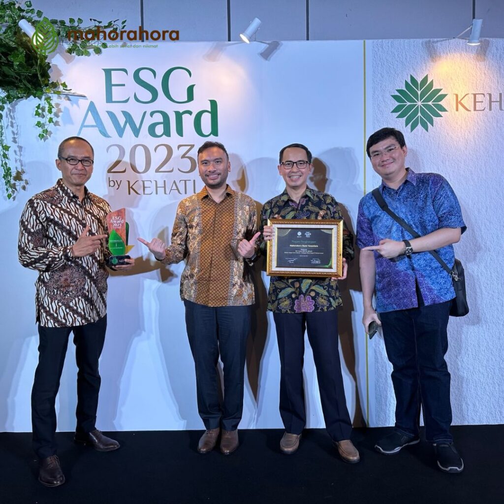 Terima ESG Award 2023 By KEHATI Mahorahora Konsisten Memberi Dampak